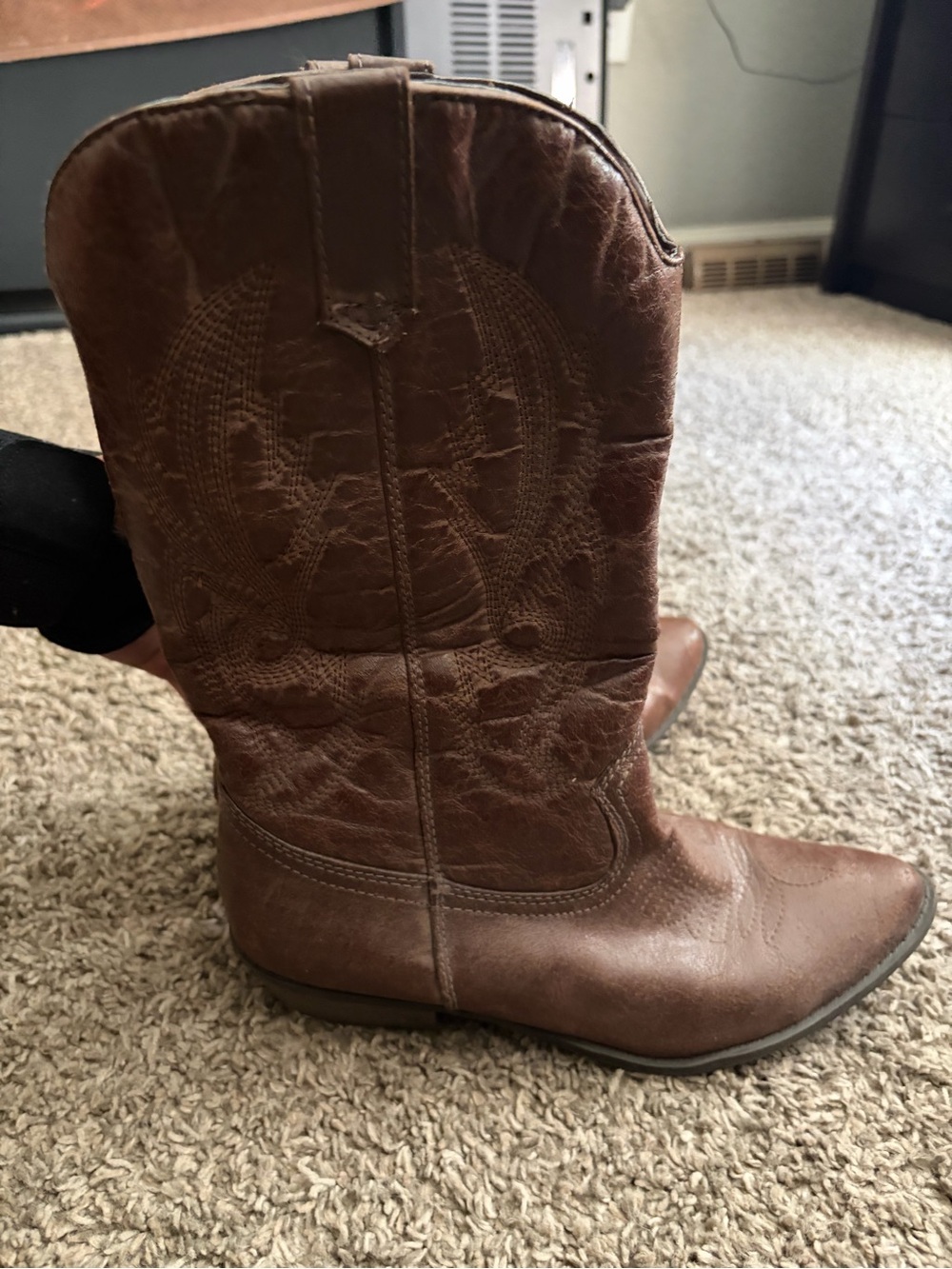 Brown Women’s Western Mid-Calf Boot